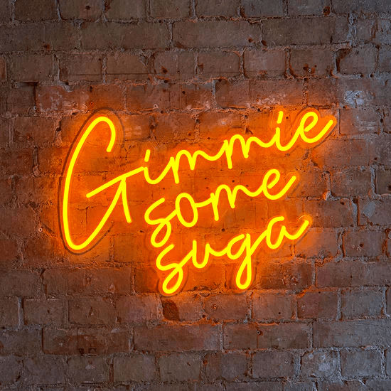 neon light sign