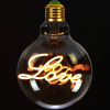 Love Letter Filament Bulb Down Bright