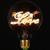 Love Letter Filament Bulb Up Bright