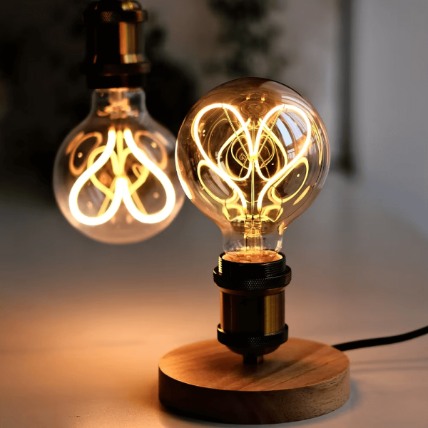 Heart Filament Decorative Light Bulb