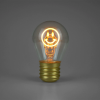 Smiling Face LED Light Bulb